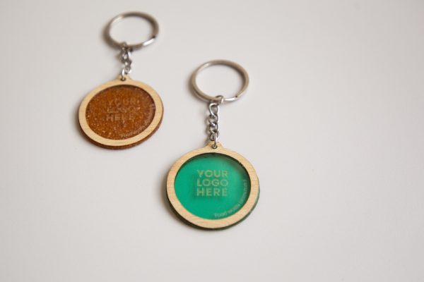 B-Key Frame – Porte-clés biodégradable avec cadre en bois – Image 5