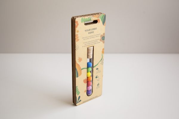 Bombnest - 7 bombes de graines - Tube en verre – Image 5