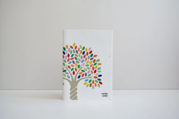Carnet A5 en papier écologique avec calendrier intégré