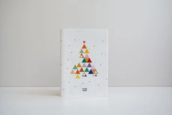 Carnet durable avec calendrier mensuel en papier écoresponsable