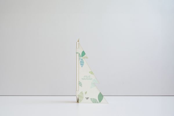 Crayon à planter et carte sapin pour cadeau éco-responsable
