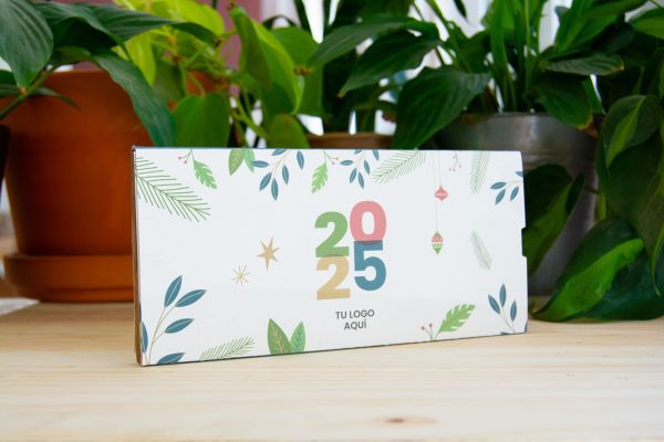 Mini-tablettes de chocolat dans coffret fourreau