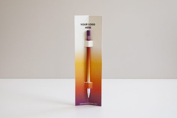 Crayon naturel à planter personnalisé en blister