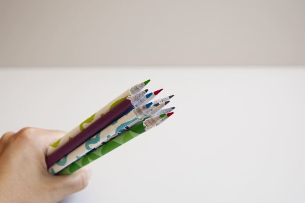 Crayon à planter durable en matériaux recyclés