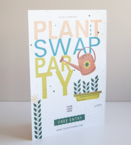 Carte-DIN-A4-Plantable-Personnalisable-Écoresponsable