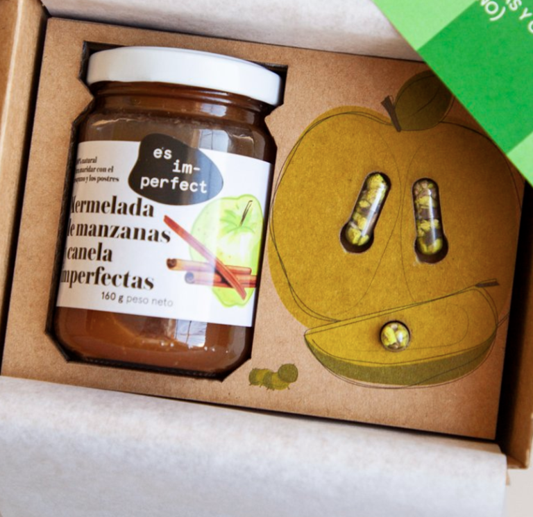 Pack de dégustation pomme et cannelle avec mermelade maison et graines de pommier sauvage