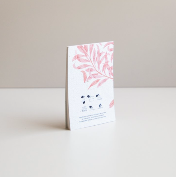 Carnet bloc-notes 95 x 140 mm avec couverture personnalisable – 60 pages