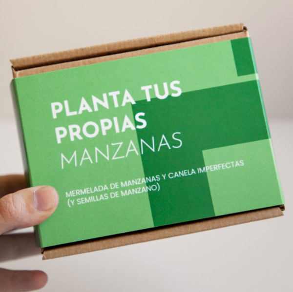 Cadeau d’entreprise écoresponsable avec saveur pomme cannelle