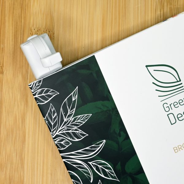Green Desk - Lizia blanc - Marque-page