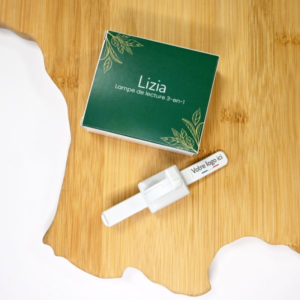 Green Desk - Lizia blanc - Votre logo ici