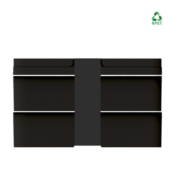 Lunchbox noire GOODJOUR fermée