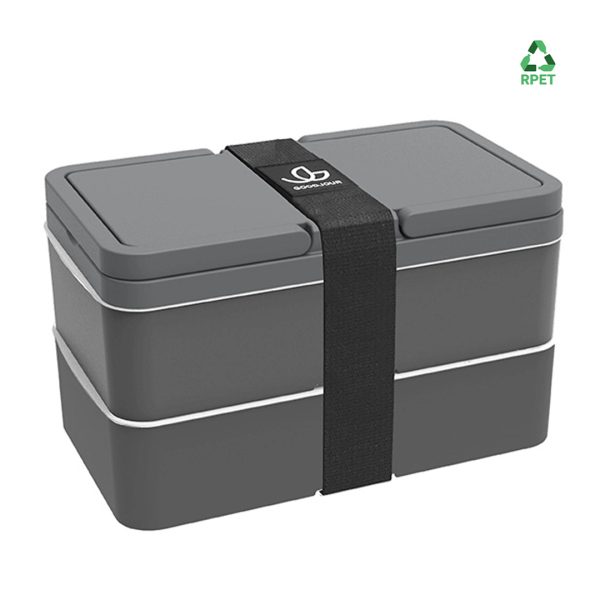 Détail du plastique recyclé gris