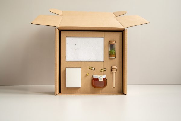 Boîte cadeau écoresponsable