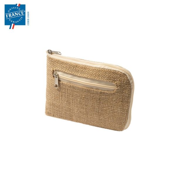 Détail couture coton et jute