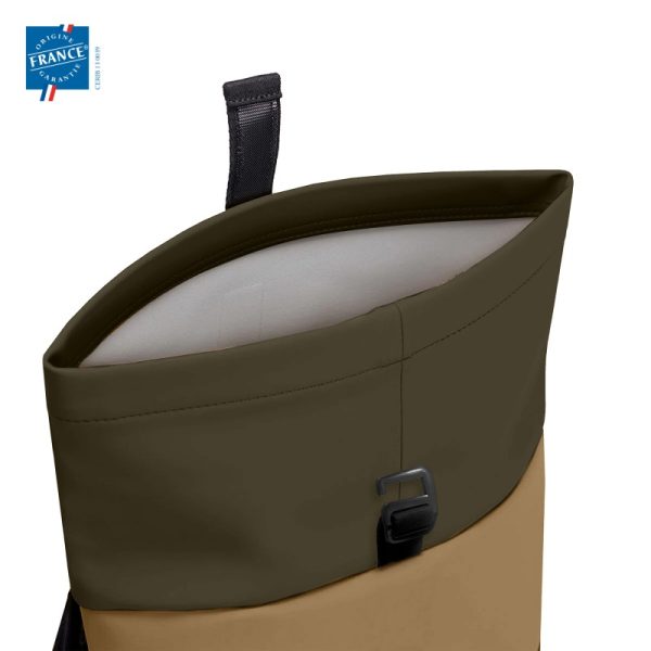 Fermeture rolltop et boucle
