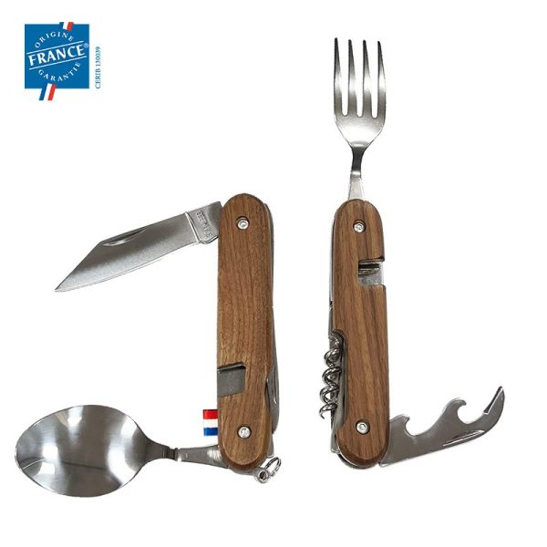 Couteau multifonction GOODJOUR – bois naturel
